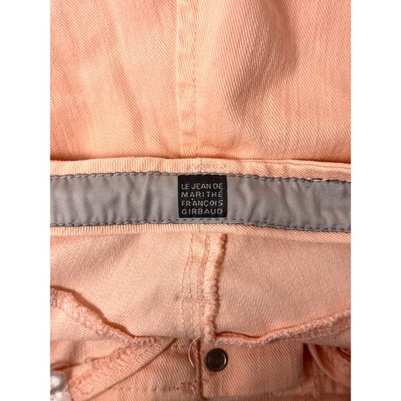 Vintage Marithe Francois Girbaud MFG Jeans 30 Womens Pink Denim Y2K Low Rise - Picture 6 of 7